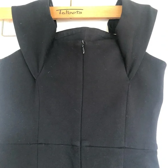 N/Nicholas Off Shoulder Ponte Mini Black Dress 2 - Picture 14 of 16